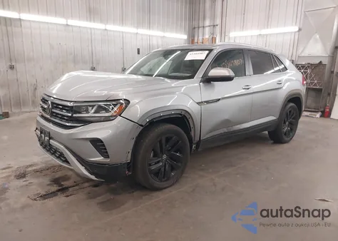 2022 Volkswagen Atlas Cross Sport 3.6L V6 Se W/Technology z USA, uszkodzony, nr VIN 1V2KE2CA9NC213155